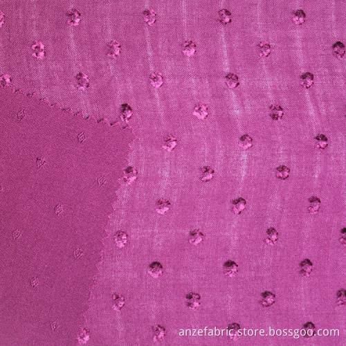 Tessuto dobby in rayon intrecciato viola 81 * 82 a buon mercato